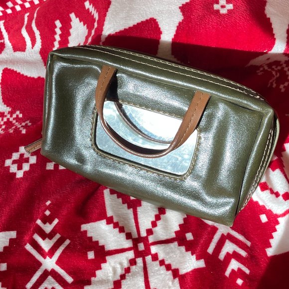 OMG Cute! Tiny zippered bag with mirror - Picture 1 of 2